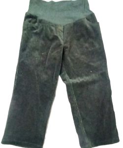 Adult Female Costumes to Hire - Olive Green Cordoroy Pants - SIZE 14